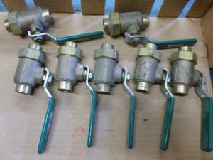 New Brass Water Valves