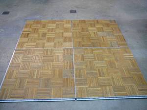 lot 1 image: SICO Original Portable Dance Floor