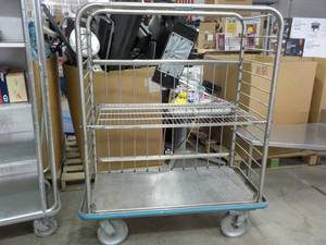 lot 33 image: Metal Storage Rack  45 x 23 x 60, 2...
