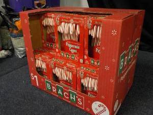 lot 35 image: Case of Peppermint Canes best date...