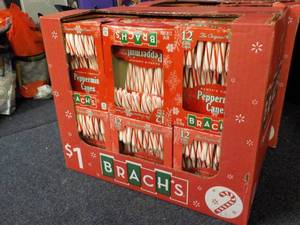lot 41 image: Case of Peppermint Canes best date...