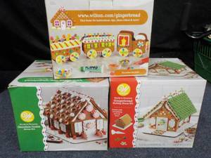 lot 50 image: Set of 3 Gingerhouse Kits...