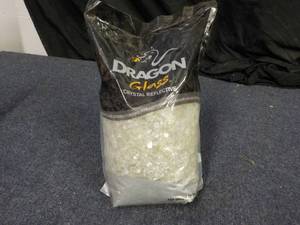 lot 81 image: 10 lb. Bag Dragon Glass Crystal Ref...