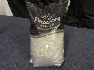 lot 83 image: 10 lb. Bag Dragon Glass Crystal Ref...