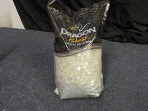 lot 85 image: 10 lb. Bag Dragon Glass Crystal Ref...