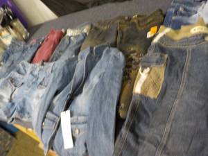 lot 91 image: 10 new Jr Size 910 Jeans, jackets ...