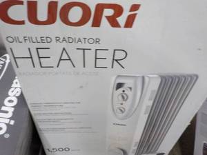 lot 96 image: CUORi Oil Filled Radiator Heater 15...