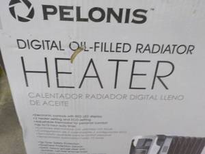 lot 99 image: Pelonis Digital Oil Filled Radiator...