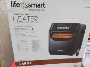 lot 103 image: Lifesmart Quartz Infrared Heater...