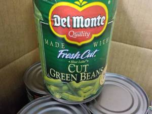 lot 143 image: 24 Cans Del Monte Fresh Cut Green B...