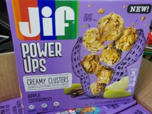 lot 151 image: Case of Jif Powerups Apple Cinnamon...