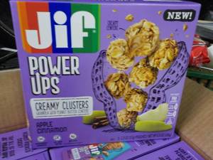 lot 152 image: Case of Jif Powerups Apple Cinnamon...
