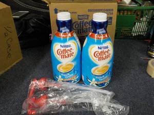 lot 154 image: Case of 2 Nestle Coffee Mate French...