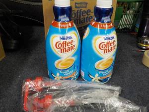 lot 155 image: Case of 2 Nestle Coffee Mate French...