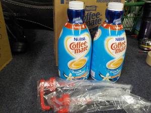 lot 156 image: Case of 2 Nestle Coffee Mate French...