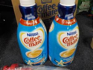 lot 157 image: Case of 2 Nestle Coffee Mate French...