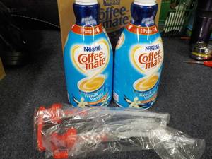 lot 158 image: Case of 2 Nestle Coffee Mate French...