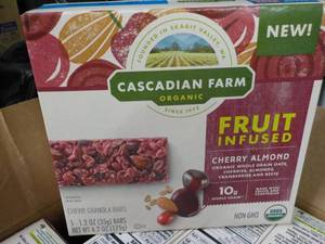 lot 161 image: case of 12 Boxes Cascadian Farm Fru...