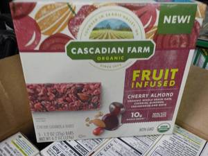 lot 162 image: case of 12 Boxes Cascadian Farm Fru...