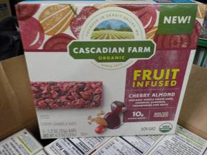 lot 164 image: case of 12 Boxes Cascadian Farm Fru...