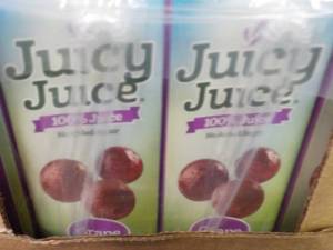 lot 168 image: Case of 32 Grape Juicy Juices best...
