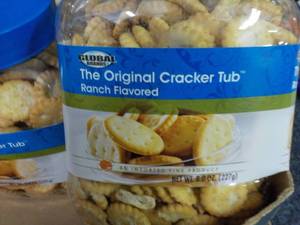 lot 172 image: 6 Jars The Original Cracker Tub Ran...