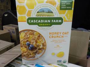 lot 174 image: Case of 12 - 13.5 oz Boxes Honey Oa...