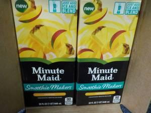 lot 176 image: Case of 8 Minute Maid Tropical Smoo...