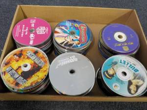 lot 217 image: 300 CDs, DVDs, Audio Books and Ga...