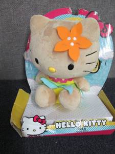 lot 155 image: Hula Hello Kitty Plush Doll W2...