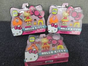 lot 156 image: 3 Hello Kitty Sun-Kissed Mini Doll ...