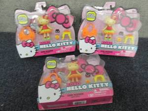 lot 157 image: 3 Hello Kitty Sun-Kissed Mini Doll ...