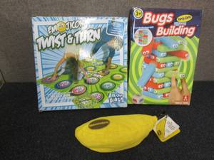 lot 186 image: Bananagrams, BugsBuilding, Twist & ...