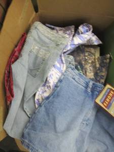 lot 218 image: Box of New Size 78 Jeans, Pants & ...