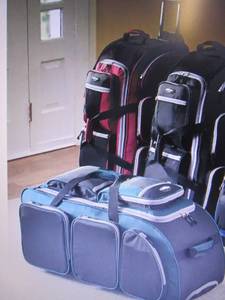 lot 8 image: Multi Pocket Upright Duffel by Trav...