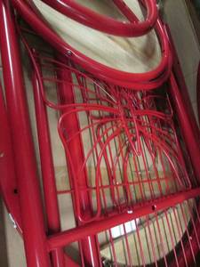 lot 50 image: Butterfly Bistro Set open box, chai...