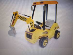 lot 66 image: 2V Ride On Wonderlanes Backhoe, Bat...