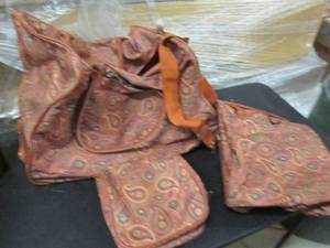 lot 72 image: 3 pc Personalized Bags- pre-persona...