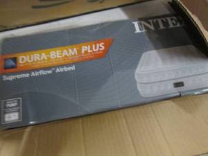 lot 84 image: Supreme Air Flow Bed Queen open box...