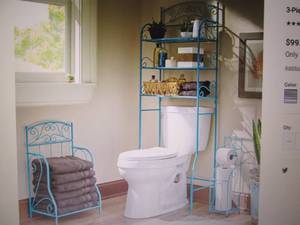 lot 96 image: 3-Piece Fiona Scrolled Bath Set  op...