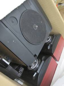 lot 149 image: 3-Speed Stereo Turntable with CD, C...