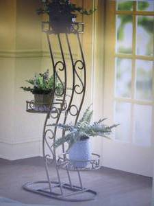 lot 263 image: Belligia Plant Stand open box Retai...