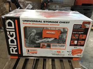 lot 50 image: RIDGID 48 in. x 24 in. Universal Storage Chest