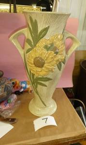 Large 18 tall ceramic planter by S...