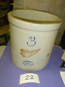 3 gallon Red Wing crock see picture...