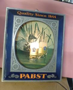 Pabst beer light - works...