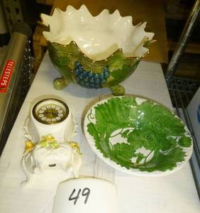 porcelain clock, dish by ZRIKE of P...