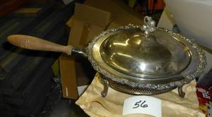 silver plated serving dish - electi...
