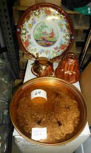 Copper Tray lot - copperware brand ...