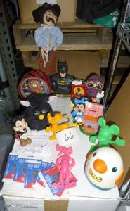 Lot of vintage toys - mickey pluto ...